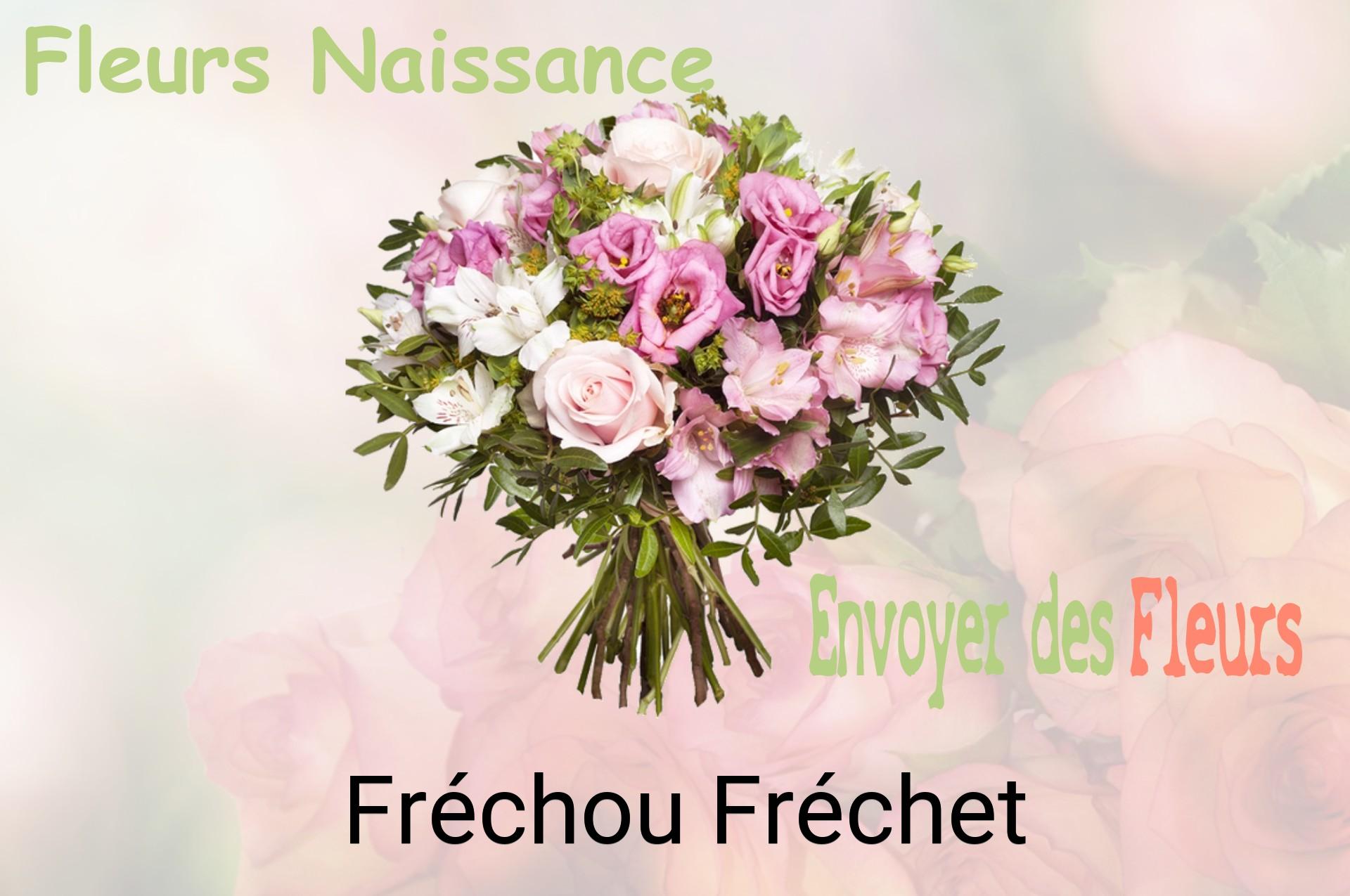 Bouquet de fleurs de naissance livré à Fréchou-Fréchet